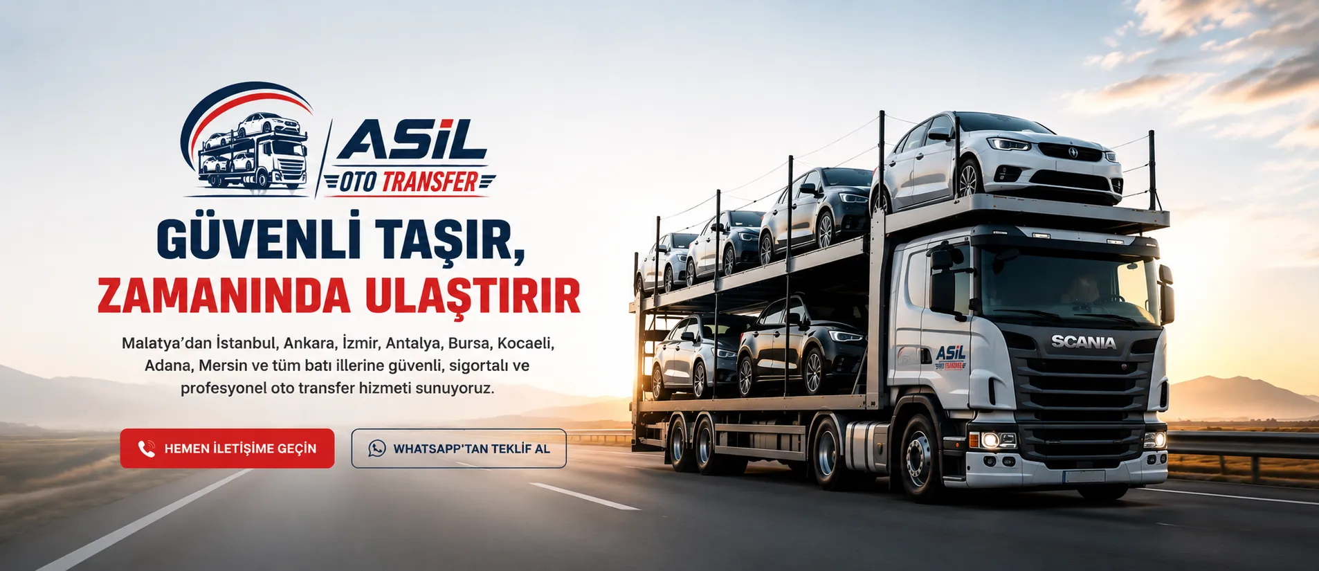 Malatya Oto Transfer | İstanbul Ankara İzmir Antalya Araç Taşıma