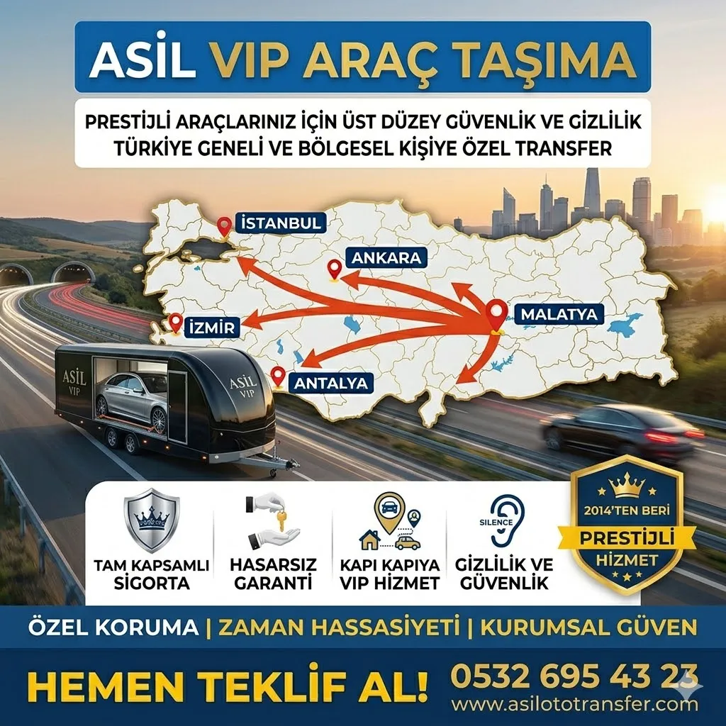 VIP Araç Taşıma: Üst Düzey Güvenlik ve Özel Çözümler
